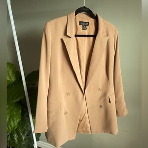 Rachel Zoe Caramel Blazer Size Small